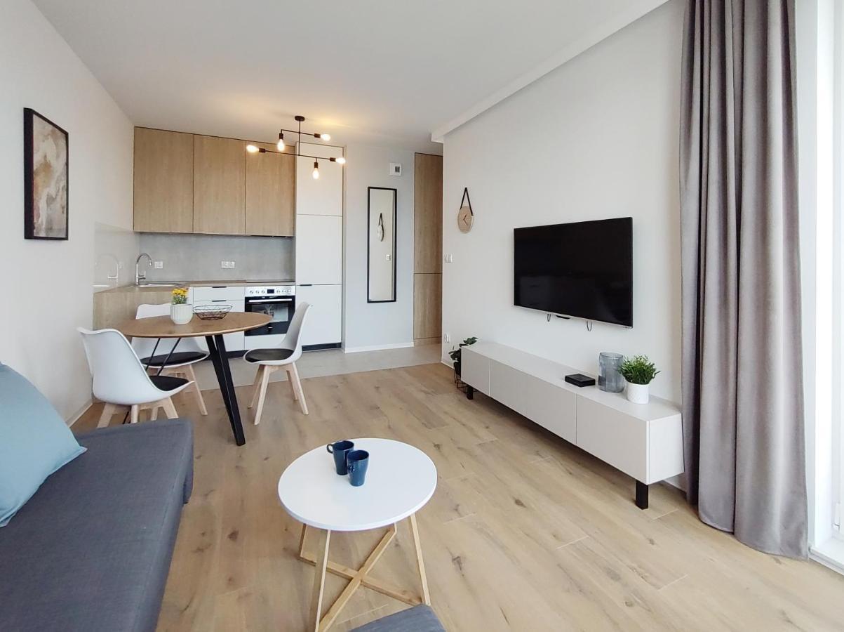 Elegant 3City Apartment With Parking In Gdansk By Noclegi Renters מראה חיצוני תמונה