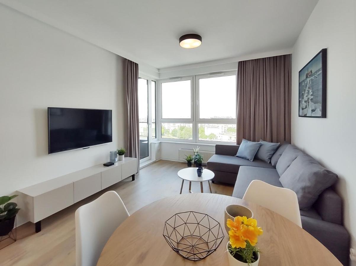 Elegant 3City Apartment With Parking In Gdansk By Noclegi Renters מראה חיצוני תמונה