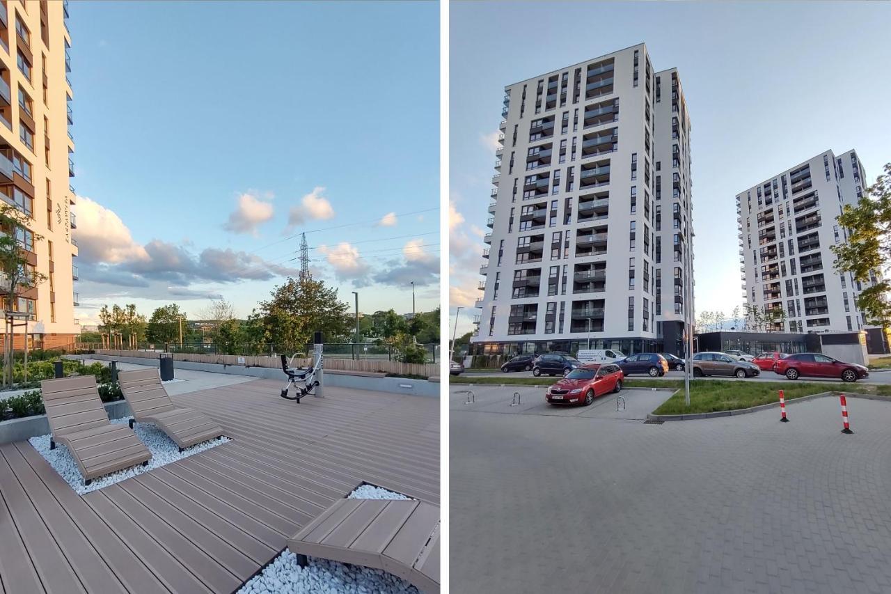 Elegant 3City Apartment With Parking In Gdansk By Noclegi Renters מראה חיצוני תמונה